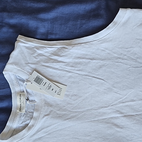 Aritzia Denim Forum Debbie Muscle Tank White M - Picture 4 of 6